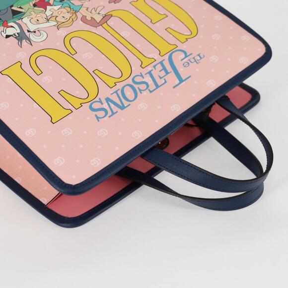 GUCCI GG Supreme Children's Hand Bag Pvc Pink Silver - Picture 6 of 16